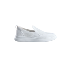 Men’s Breathable Knit Slip-On Walking Shoes (White)