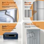 Haier 240L 2 Star Frost Free Double Door Top Mount Refrigerator HEF-252EGS-P