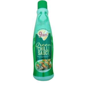 9am Green Chilli Sauce – 700g Bottle